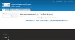 Desktop Screenshot of constructorachavin.com